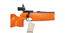 OP22 OCCASION - CARABINE BIATHLON SAKO P72 CAL.22LR + DIOPTRE ANSCHUTZ + 4 CHARGEURS