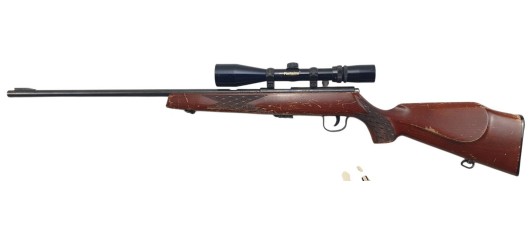 OP22 OCCASION - CARABINE VOERE HDF CAL.22LR + LUNETTE FONTAINE 2-7x40