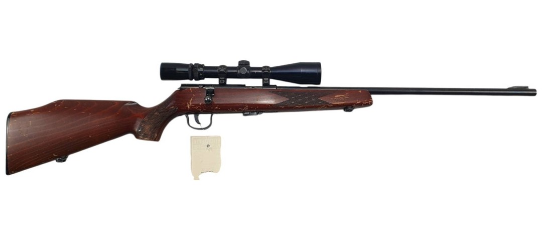 OP22 OCCASION - CARABINE VOERE HDF CAL.22LR + LUNETTE FONTAINE 2-7x40