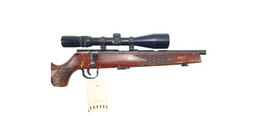 OP22 OCCASION - CARABINE VOERE HDF CAL.22LR + LUNETTE FONTAINE 2-7x40