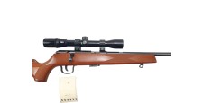 OP22 OCCASION - CARABINE VOERE HDF CAL.22LR + LUNETTE ZENITH LUX 4x32