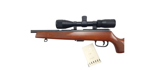 OP22 OCCASION - CARABINE VOERE HDF CAL.22MAGNUM + LUNETTE OPTIC-SCIENCE 2-7x32
