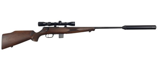 OP22 OCCASION - CARABINE KRICO 300 LUXE CAL.22MAG + LUNETTE TASCO 2-7x32 + MODERATEUR