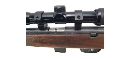 OP22 OCCASION - CARABINE KRICO 300 LUXE CAL.22MAG + LUNETTE TASCO 2-7x32 + MODERATEUR