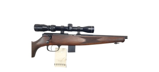 OP22 OCCASION - CARABINE KRICO 300 LUXE CAL.22MAG + LUNETTE TASCO 2-7x32 + MODERATEUR