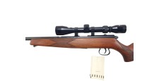 OP22 OCCASION - MAGNIFIQUE CARABINE KRICO 300 LUXE CAL.22MAG + LUNETTE TASCO 3-9x40