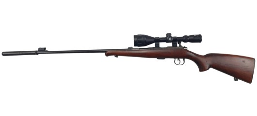 OP22 OCCASION - CARABINE BRNO MOD.2-ES CAL.22LR + LUNETTE NIKKO STIRLING 4-12x50 + MODERATEUR PARKER HALE