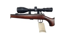 OP22 OCCASION - CARABINE BRNO MOD.2-ES CAL.22LR + LUNETTE NIKKO STIRLING 4-12x50 + MODERATEUR PARKER HALE