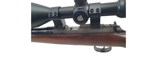 OP22 OCCASION - CARABINE BRNO MOD.2-ES CAL.22LR + LUNETTE NIKKO STIRLING 4-12x50 + MODERATEUR PARKER HALE