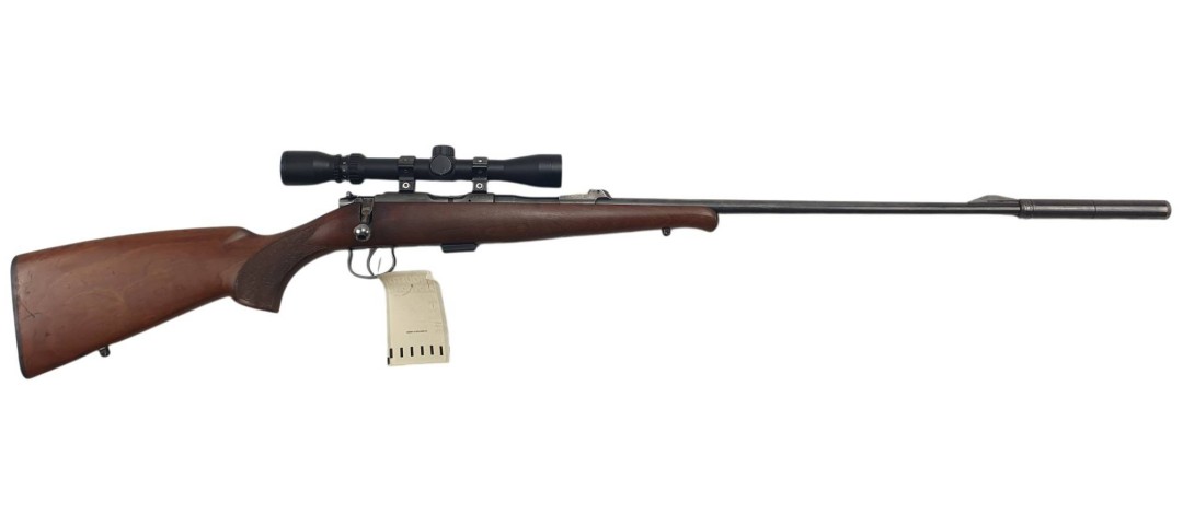 OP22 OCCASION - CARABINE BRNO MOD.2e CAL.22LR + LUNETTE BUSHNELL 3-9x32 + MODERATEUR PARKER HALE