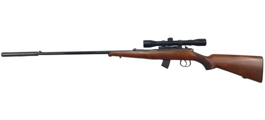 OP22 OCCASION - CARABINE BRNO MOD.2 CAL.22LR + LUNETTE HUSQVARNA JAKTOPTIK 4x32 + MODERATEUR