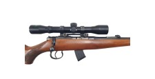 OP22 OCCASION - CARABINE BRNO MOD.2 CAL.22LR + LUNETTE HUSQVARNA JAKTOPTIK 4x32 + MODERATEUR
