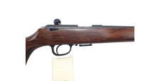 OCCASION - CARABINE ANSCHUTZ 1517 GAUCHERE SPORTER GRADE 4 CAL.17HMR + FILETAGE + MODERATEUR + EMBASES