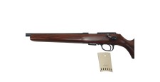 OCCASION - CARABINE ANSCHUTZ 1517 GAUCHERE SPORTER GRADE 4 CAL.17HMR + FILETAGE + MODERATEUR + EMBASES