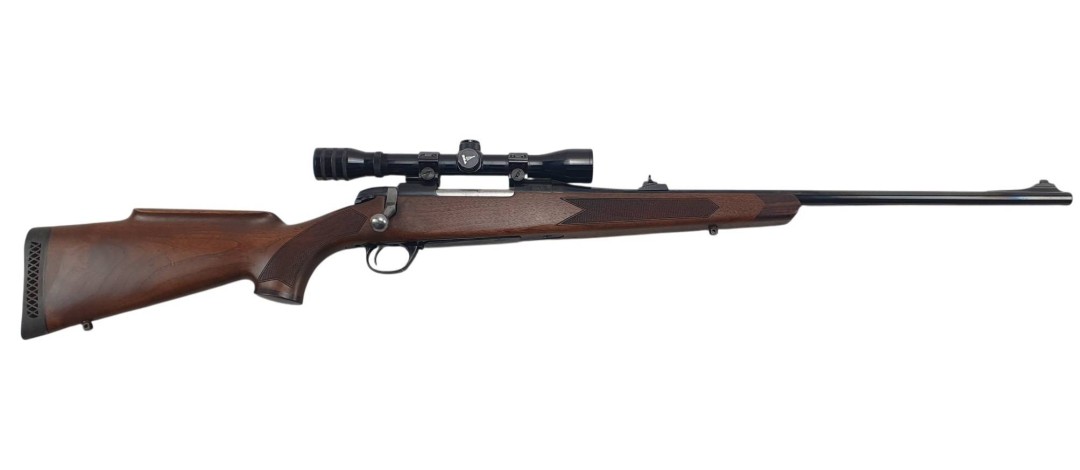 OP OCCASION - CARABINE BSA CF2 CAL.222REM + LUNETTE FOCUS 3-9x32