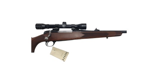 OP OCCASION - CARABINE BSA CF2 CAL.222REM + LUNETTE FOCUS 3-9x32
