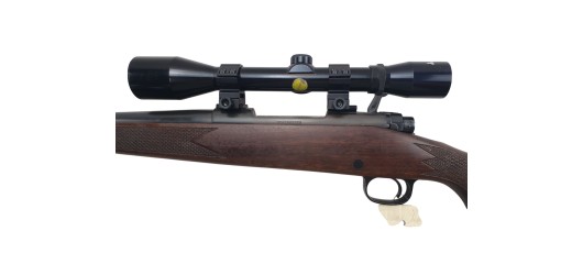 OP OCCASION - CARABIEN WINCHESTER 70 CALIBRE 308WIN + MODERATEUR SONIC + LUNETTE