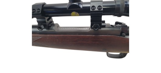 OP OCCASION - CARABIEN WINCHESTER 70 CALIBRE 308WIN + MODERATEUR SONIC + LUNETTE