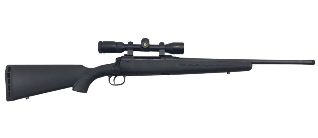 OP OCCASION - CARABINE SAVAGE AXIS + LUNETTE NIKON PROSTAFF 2-7X33