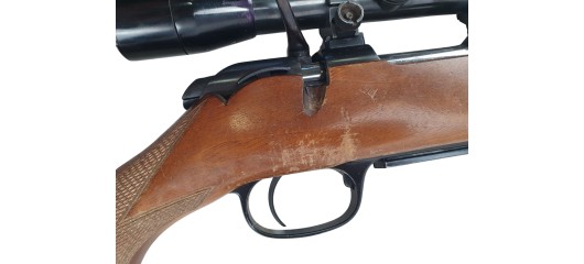 OP OCCASION - BELLE CARABINE CARL GUSTAFS AFFUT CAL.222REM + LUNETTE KHALES HELIA 4x56