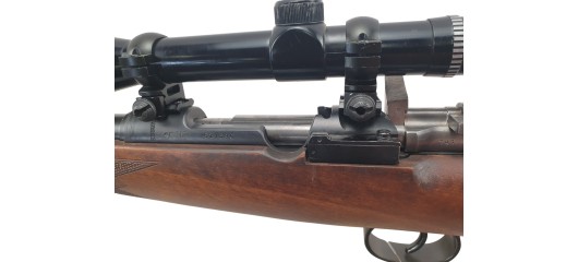 OP OCCASION - CARABINE HUSQVARNA 96 CAL.6.5X55SE + LUNETTE 4X32