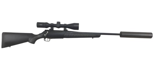OP OCCASION - PACK CARABINE THOMPSON CENTER VENTURE 270WIN + LUNETTE 2.5-10x50IR + MODERATEUR ASE UTRA
