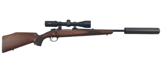 OP OCCASION - PACK CARABINE CARL GUSTAF 1900 .30-06 + LUNETTE SILVER 2.5-10x50IR + MODERATEUR ASE UTRA