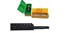OCCASION - CARABINE LINEAIRE SCHMEISSER AP15 CAL.222REM + LUNETTE GPO SPECTRA 4-16x50 + ACCESSOIRES