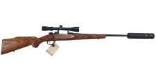 OP OCCASION - CARABINE PARKER HALE 1200 DELUXE CAL.243WIN + LUNETTE 3-9x40 + MODERATEUR WILDCAT