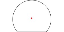 POINT ROUGE TRIJICON SRO LED 2.5 MOA