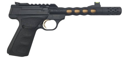 OCCASION - PISTOLET BROWNING BUCK MARK VISION BLACK GOLD HEX UFX CAL.22LR FILETÉ