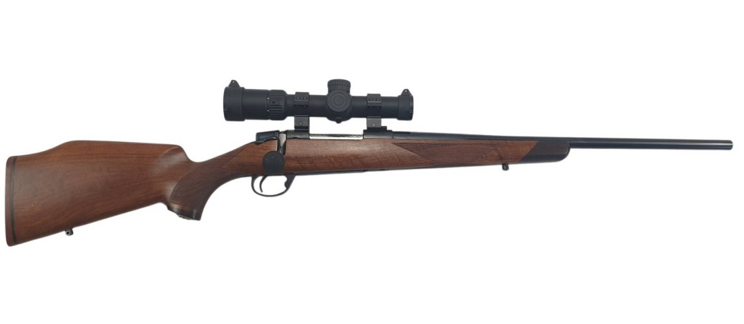 OP OCCASION - CARABINE BATTUE ZOLI AZ1900 LUXE CAL.9.3x62 + LUNETTE DISCOVERY 1-6x24