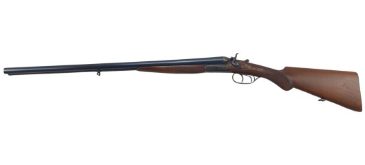 OCCASION - FUSIL JUXTAPOSE A CHIEN HUSQVARNA 51 CAL.12/65 - PARFAIT ETAT