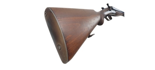OCCASION - FUSIL JUXTAPOSE A CHIEN HUSQVARNA 51 CAL.12/65 - PARFAIT ETAT