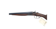 OCCASION - FUSIL JUXTAPOSE A CHIEN HUSQVARNA 51 CAL.12/65 - PARFAIT ETAT