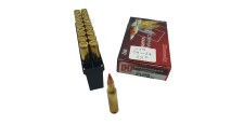 DESTO AMMO - BOITE DE 19 MUNITIONS HORNADY 222REM V-MAX 50GR