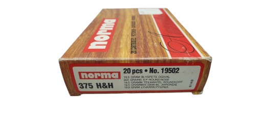 DESTO AMMO - BOITE DE 18 CARTOUCHES NORMA CAL.375HHM 300GR SP