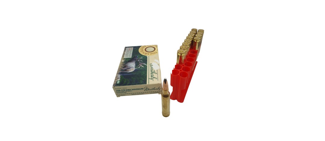 DESTO AMMO - BOITE DE 13 MUNITIONS WEATHERBY 338 - 378 WBY MAGNUM NOSLER PARTITION 50GRS