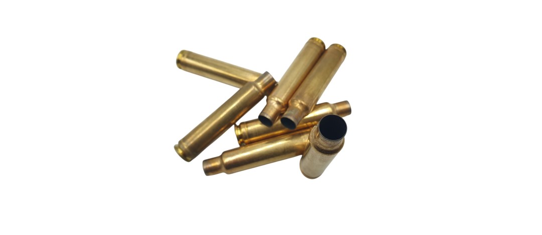 DESTO AMMO - LOT DE 7 ETUIS CALIBRE .338 - 378 WEATRHERBY MAGNUM