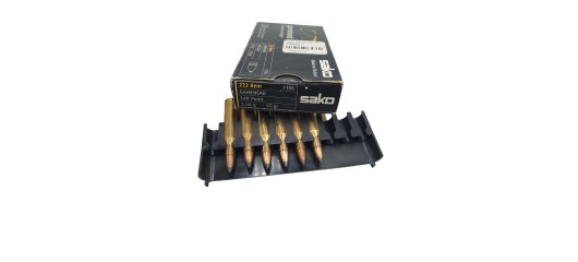 DESTO AMMO - LOT DE 28 CARTOUCHES SAKO.NORMA CAL.222REM