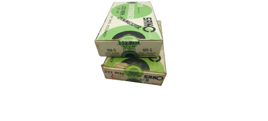 DESTO AMMO - LOT DE 32 CARTOUCHES SAKO 222REM 50GR FMJ