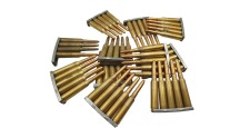 DESTO AMMO - LOT DE 54 MUNITIONS SURPLUS MILITAIRE 6.5x55SE AVEC CLIP