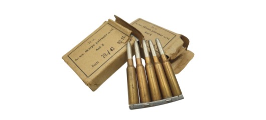 DESTO AMMO - LOT DE 25 MUNITIONS SURPLUS MILITAIRE 6.5x55SE AVEC CLIP