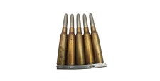 DESTO AMMO - LOT DE 25 MUNITIONS SURPLUS MILITAIRE 6.5x55SE AVEC CLIP