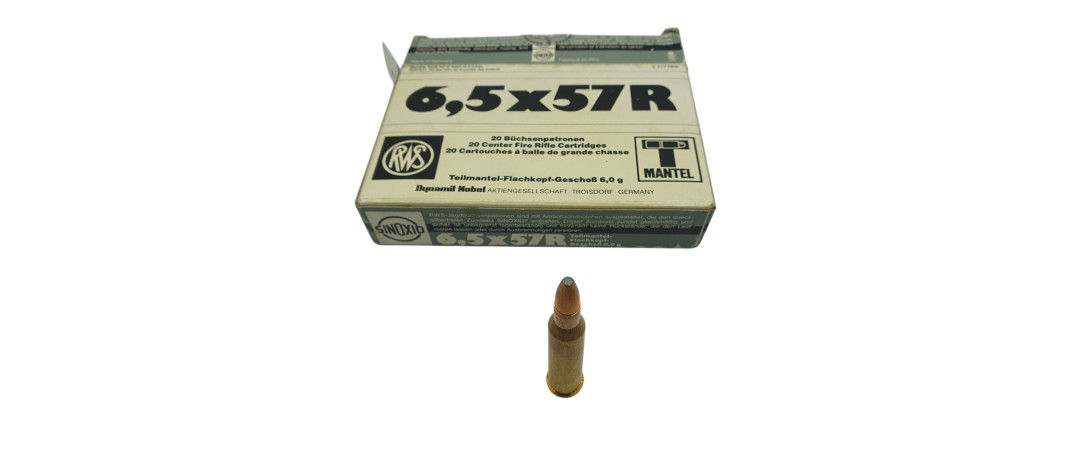DESTO AMMO - BOITE DE 16 CARTOUCHES RWS 6.5x57R T-MANTEL 93Grs