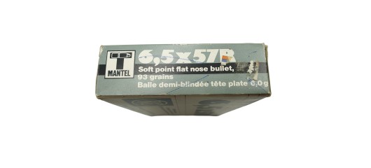 DESTO AMMO - BOITE DE 16 CARTOUCHES RWS 6.5x57R T-MANTEL 93Grs