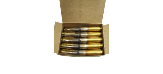 DESTO AMMO - LOT DE 20 MUNITIONS SURPLUS MILITAIRE 6.5x55SE EN BOITE D'ORIGINE