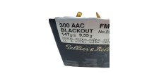 DESTO AMMO - BOITE DE 39 CARTOUCHES SELLIER-BELLOT CAL.300BLACKOUT 147GRS FMJ