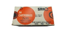 DESTO AMMO - BOITE DE 50 CARTOUCHES SAKO CAL.7x33SAKO FMJ 78Grs