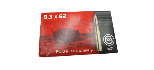 DESTO AMMO - BOITE DE 20 CARTOUCHES GECO 9.3x62 GECO-PLUS 255Grs